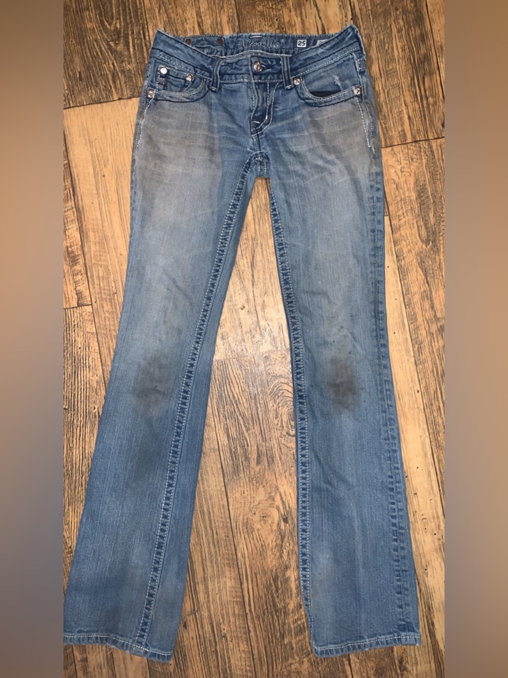 Miss Me Light Blue Flare Jeans